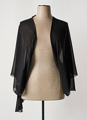 Veste kimono coupe fluide noir KOMODA femme