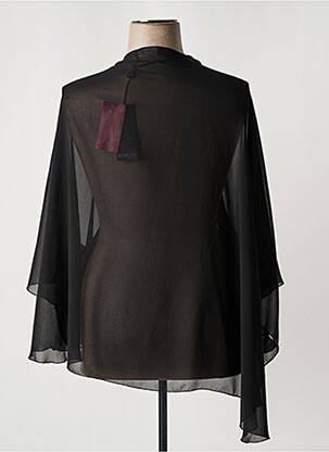Veste kimono coupe fluide noir KOMODA femme