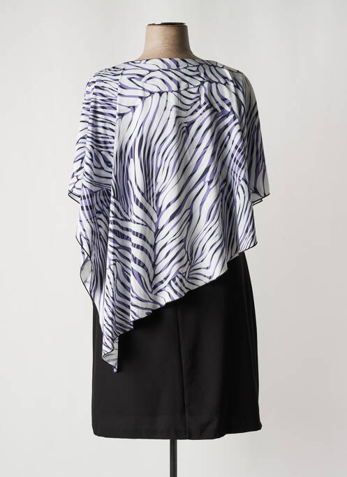 Robe mi-longue violet SPG WOMAN pour femme