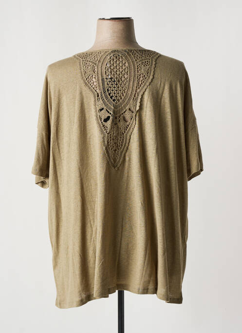 Top vert YESTA pour femme