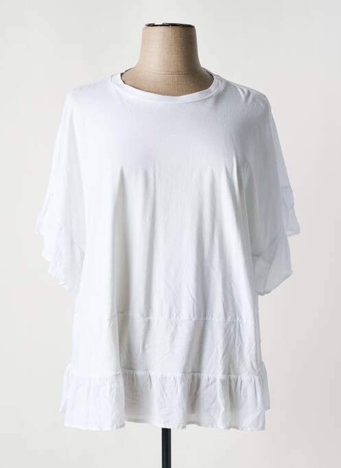 T-shirt blanc MAT. pour femme