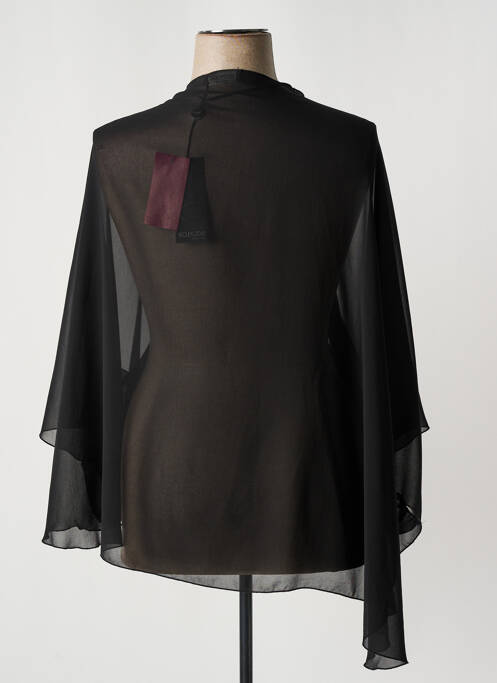 Veste kimono noir KOMODA pour femme