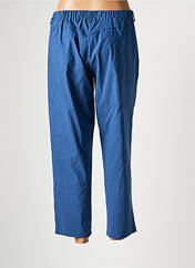 Pantalon droit bleu ONE O ONE pour femme seconde vue