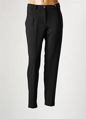 Pantalon slim noir ONE O ONE pour femme seconde vue