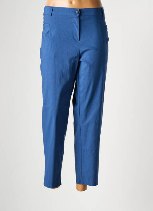 Pantalon droit bleu ONE O ONE pour femme