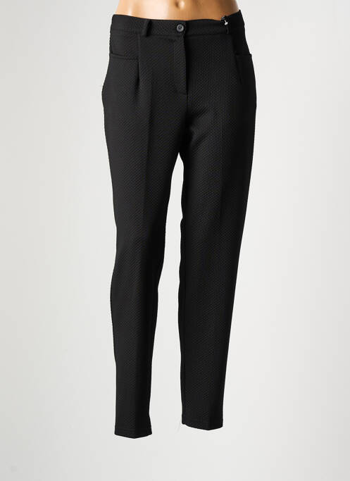 Pantalon slim noir ONE O ONE pour femme