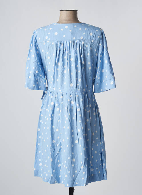 Robe courte bleu GRACE & MILA pour femme