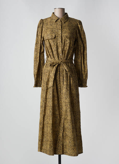 Robe longue beige FRNCH pour femme