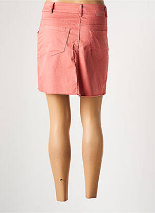 Jupe courte poches rose PAKO LITTO femme