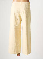 Pantalon 7/8 beige GRACE & MILA pour femme seconde vue