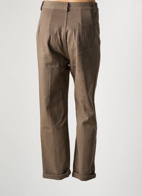 Jean coupe Mom gris GRACE & MILA pour femme