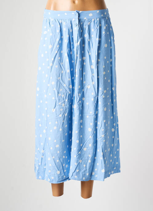 Jupe mi-longue bleu GRACE & MILA pour femme