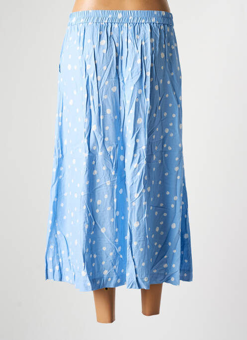 Jupe mi-longue bleu GRACE & MILA pour femme