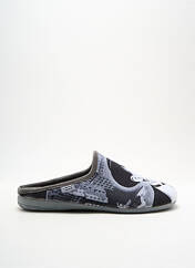 Chaussons/Pantoufles gris LA MAISON DE L'ESPADRILLE pour homme seconde vue