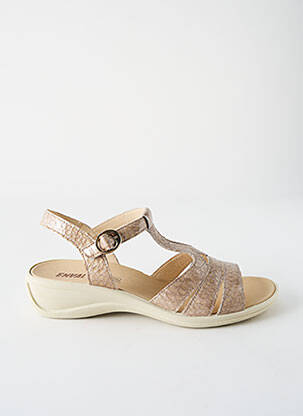 Sandales/Nu pieds beige ENVAL SOFT pour femme