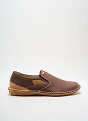 Slip ons marron ON FOOT pour homme seconde vue