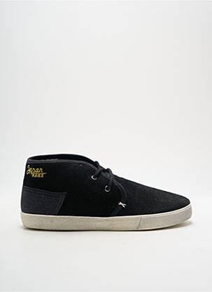 Baskets nubuck bout rond noir JAPAN RAGS homme