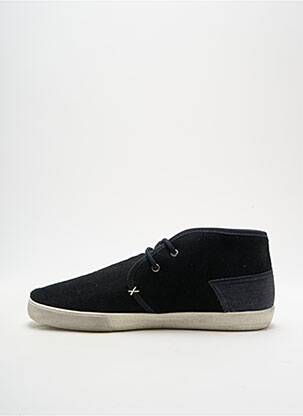 Baskets nubuck bout rond noir JAPAN RAGS homme