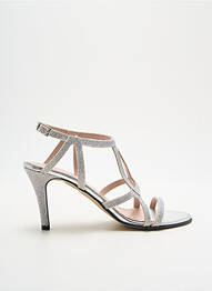 Sandales/nu pieds talon aiguille talon de 4 à 6cm argent LOLLIPOPS femme
