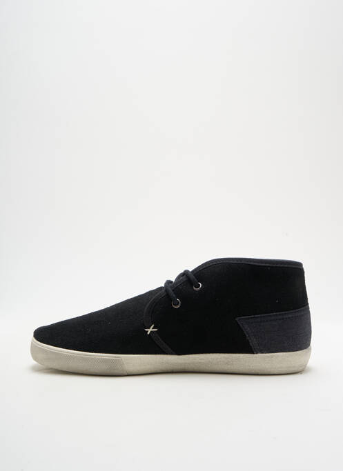 Baskets nubuck bout rond noir JAPAN RAGS homme