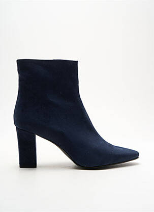 Bottines/boots bout pointu talon de 4 à 6cm bleu GIULIA femme