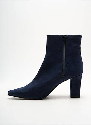 Bottines/boots bout pointu talon de 4 à 6cm bleu GIULIA femme