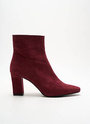 Bottines/boots bout pointu talon de 4 à 6cm violet GIULIA femme