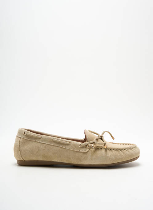 Chaussures bâteau beige GIULIA pour femme