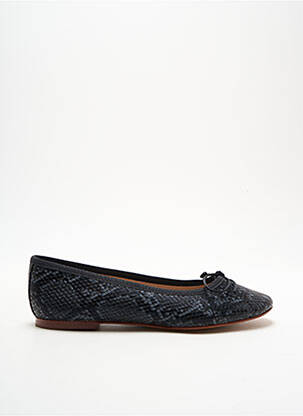 Ballerines impression talon plat jusqu'à 3cm noir GIULIA femme