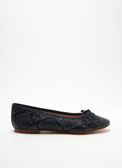 Ballerines impression talon plat jusqu'à 3cm noir GIULIA femme