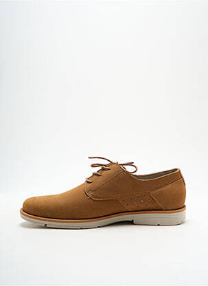 Derbies semelle amovible bout rond marron HIMALAYA homme