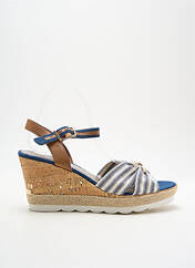 Espadrilles bleu TAMARIS pour femme seconde vue