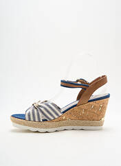 Espadrilles bleu TAMARIS pour femme seconde vue