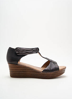 Sandales/Nu pieds noir PAULA URBAN pour femme