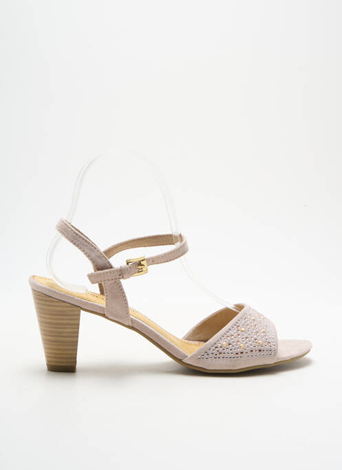 Sandales/Nu pieds beige MARCO TOZZI pour femme