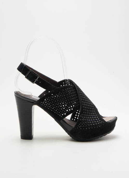 Sandales/Nu pieds noir MAM'ZELLE pour femme