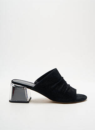 Mules/sabots type de semelle amortissante talon de 4 à 6cm noir METAMORF'OSE femme