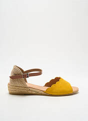 Espadrilles jaune PIMAZ pour femme seconde vue