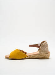 Espadrilles jaune PIMAZ pour femme seconde vue