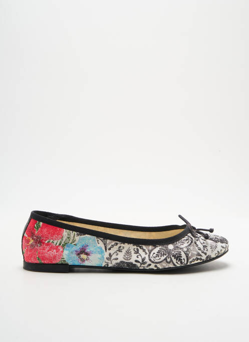 Ballerines tissage satiné talon plat jusqu'à 3cm noir DESIGUAL femme