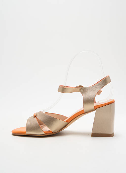 Sandales/Nu pieds or METAMORF'OSE pour femme