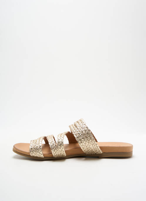 Tongs or COCO ET ABRICOT pour femme