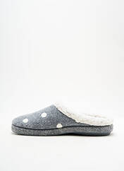 Chaussons/Pantoufles gris GOES pour femme seconde vue