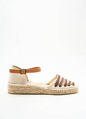 Espadrilles beige ELUE PAR NOUS pour femme seconde vue