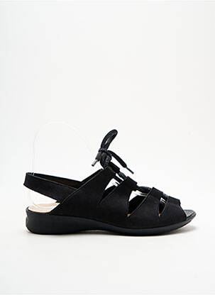 Sandales/Nu pieds noir HIRICA pour femme