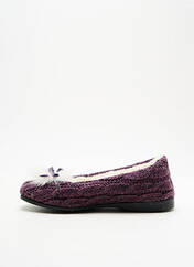 Chaussons/Pantoufles violet RONDINAUD pour femme seconde vue