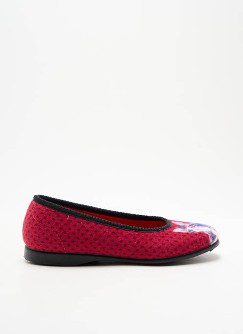 Chaussons/Pantoufles rouge RONDINAUD pour femme