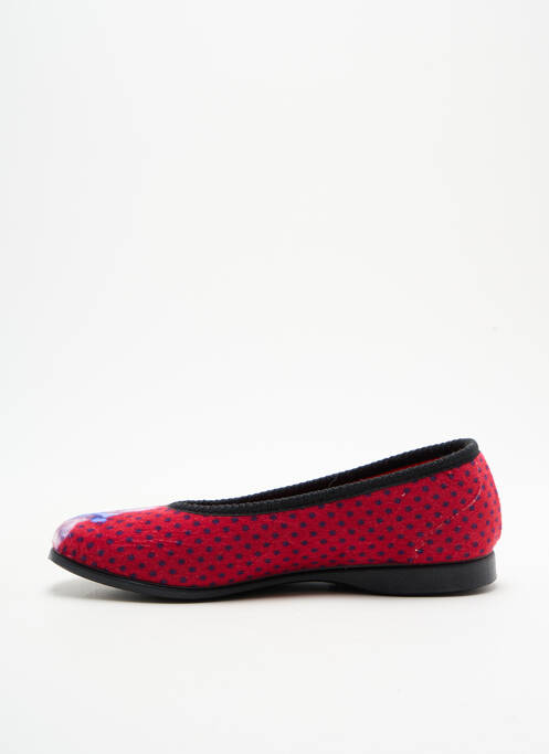 Chaussons/Pantoufles rouge RONDINAUD pour femme
