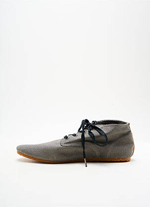 Baskets bout rond bout rond gris ELEVEN PARIS homme