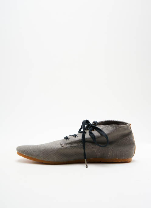 Baskets bout rond bout rond gris ELEVEN PARIS homme